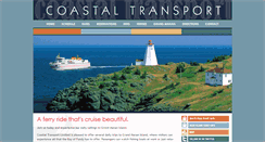 Desktop Screenshot of grandmanan.coastaltransport.ca
